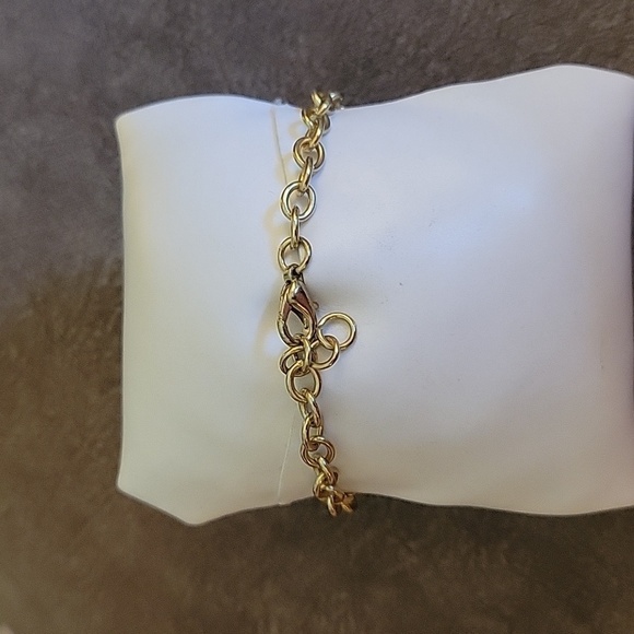 VTG DI Monogram Charm Chain Tennis Bracelet - Picture 4 of 7